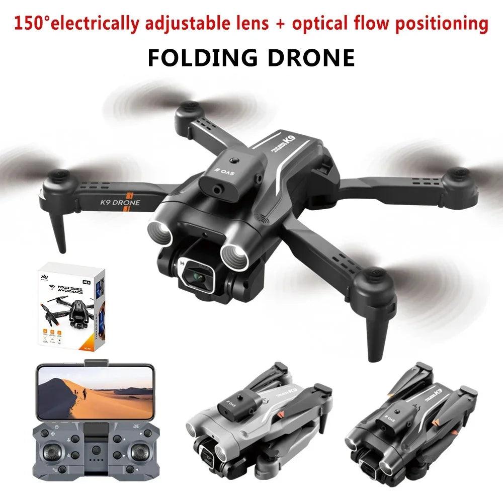Drone Pro K9 visión nocturna y sensor anti colisión 4K/8K