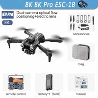 Drone Pro K9 visión nocturna y sensor anti colisión 4K/8K